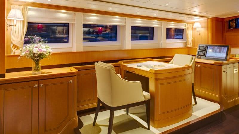 Wisp Yacht Interior Royal Huisman