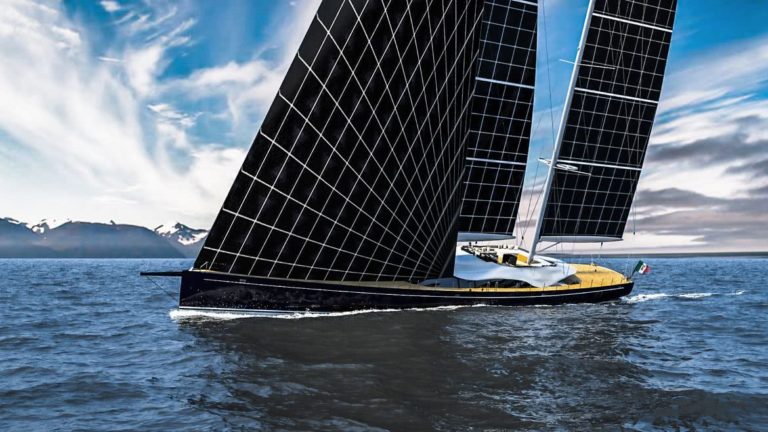 solar sails yachting