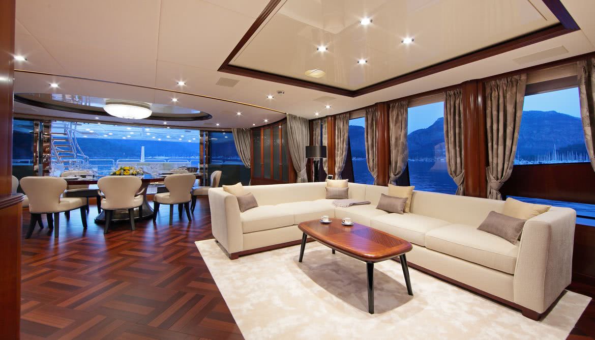 Vica Yacht Interior Benetti Yachts