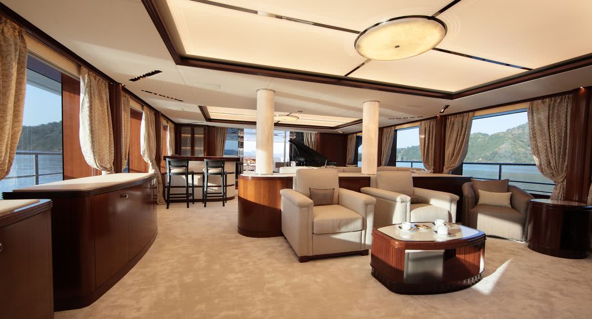 Vica Yacht Interior Benetti Yachts