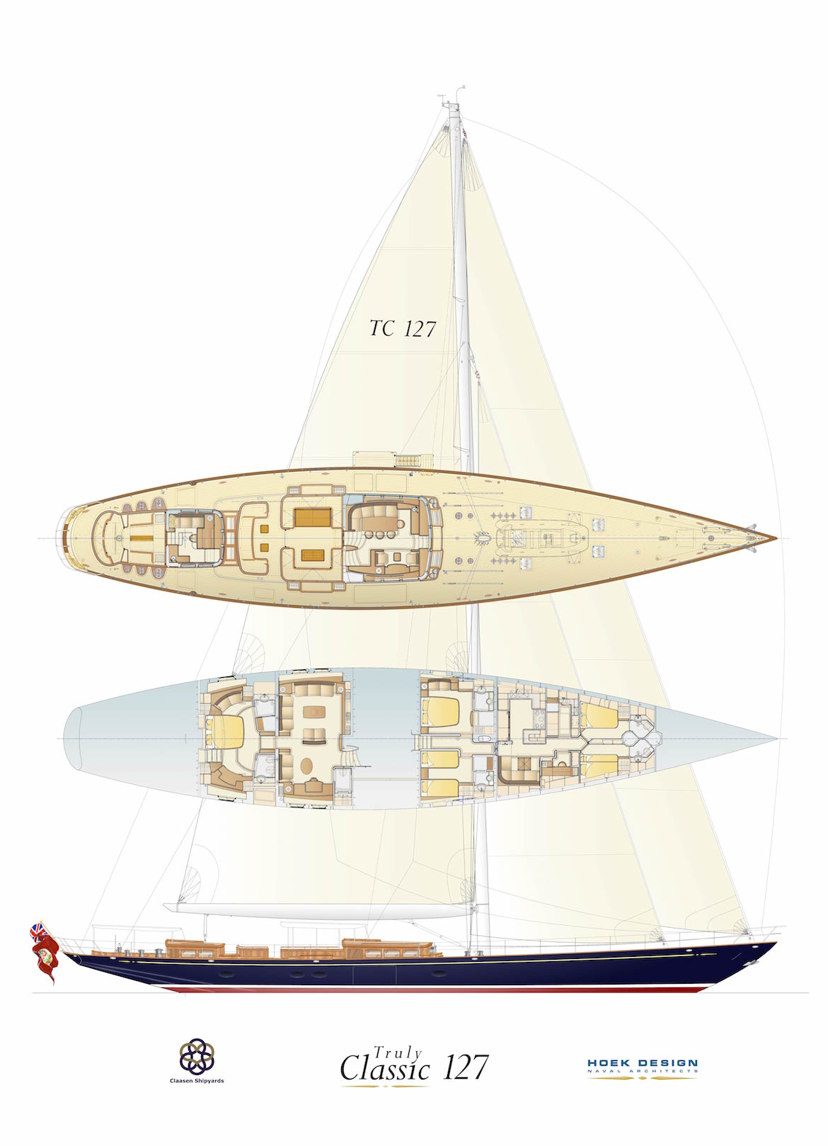 Atalante Yacht Claasen Shipyards Hoek Design