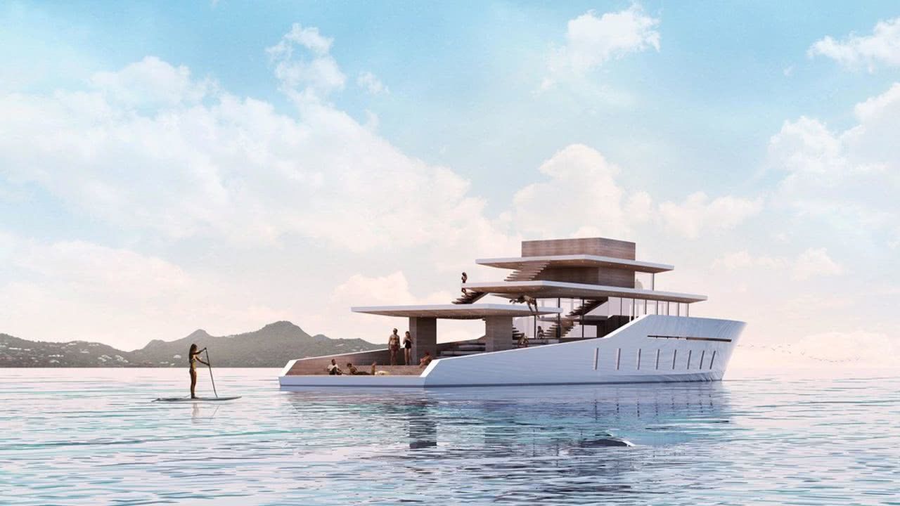 La Petite Terrasse Lujac Desautel Yacht Design