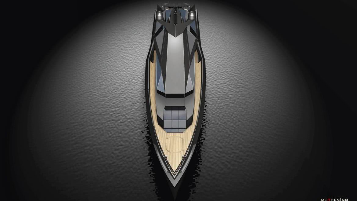Stella Red Yacht Design