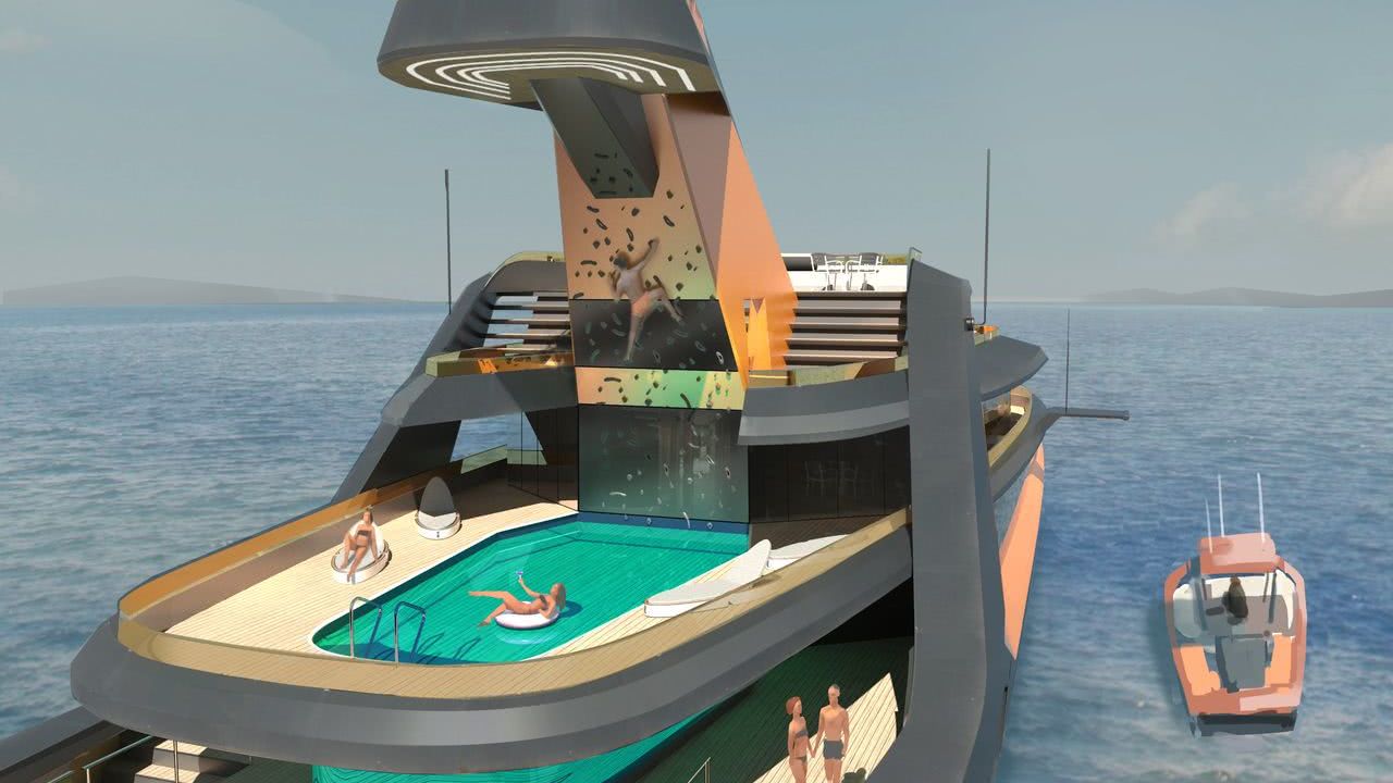 Henry Ward Design 66m Explorer Yacht