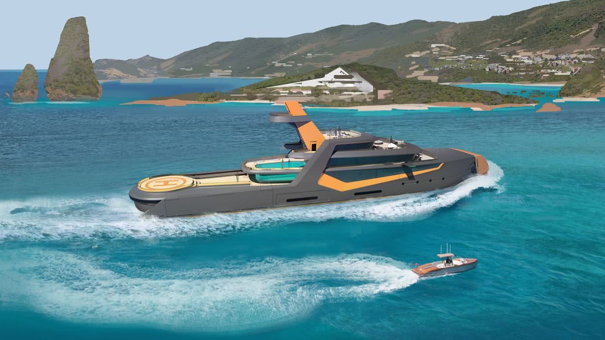 Henry Ward Design 66m Explorer Yacht