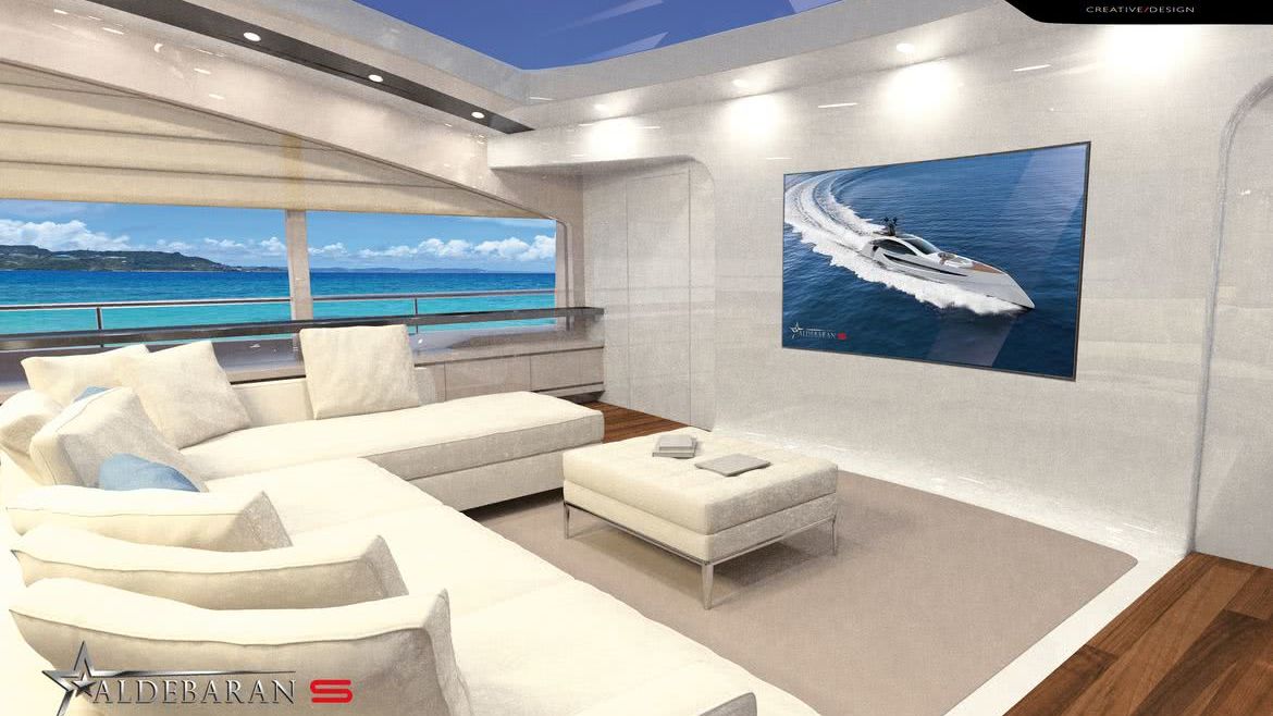 Aldebaran S Motor Yacht Luciano Facchini Interior