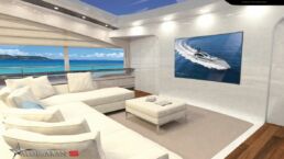 Aldebaran S Motor Yacht Luciano Facchini Interior