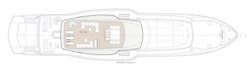 Wider 150 Bartali Hybrid Yacht Interior