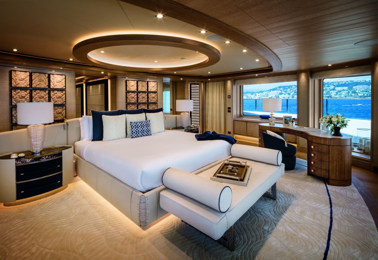 interiors of luxury yachts