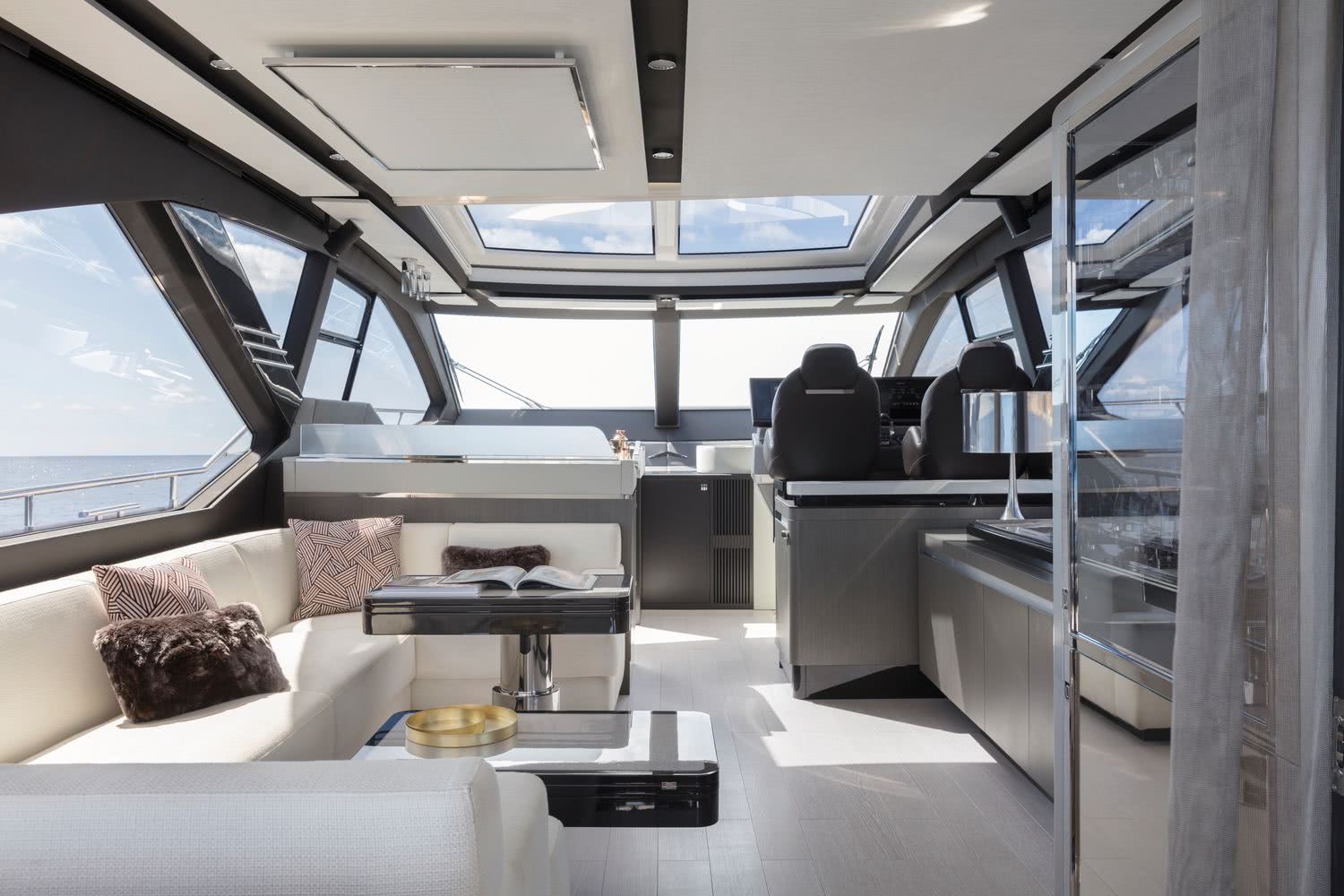 azimut yacht interior