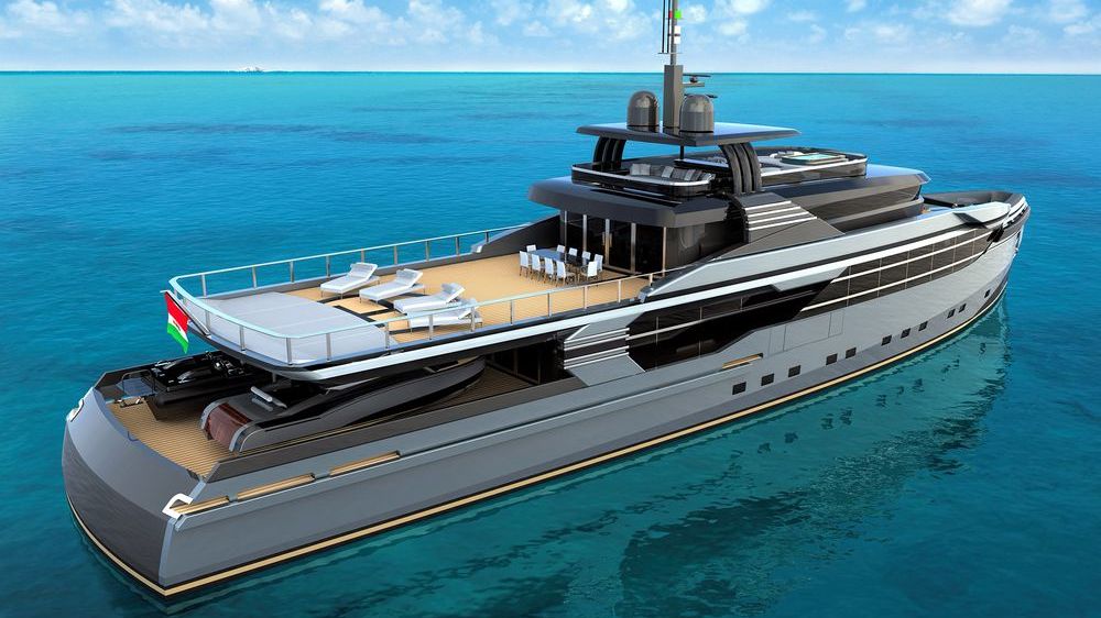 46m Ice-Class Explorer Motor Yacht Design Federico Fiorentino