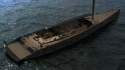 GEMMA 50m Sailing Yacht Interior Design