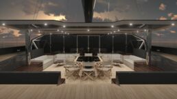 GEMMA 50m Sailing Yacht Interior Design