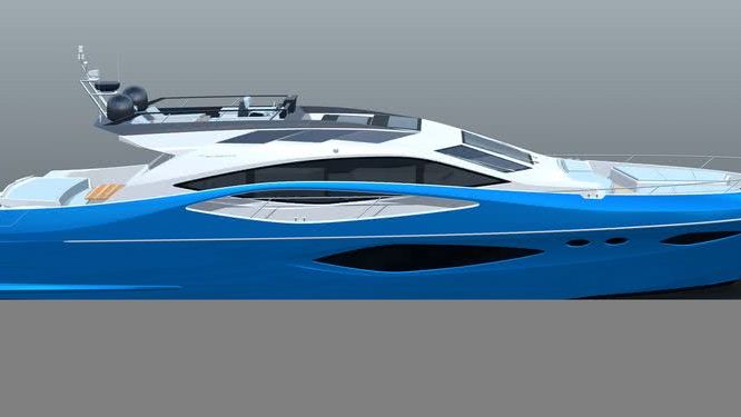 Numarine 78 Flybridge Motor Yacht