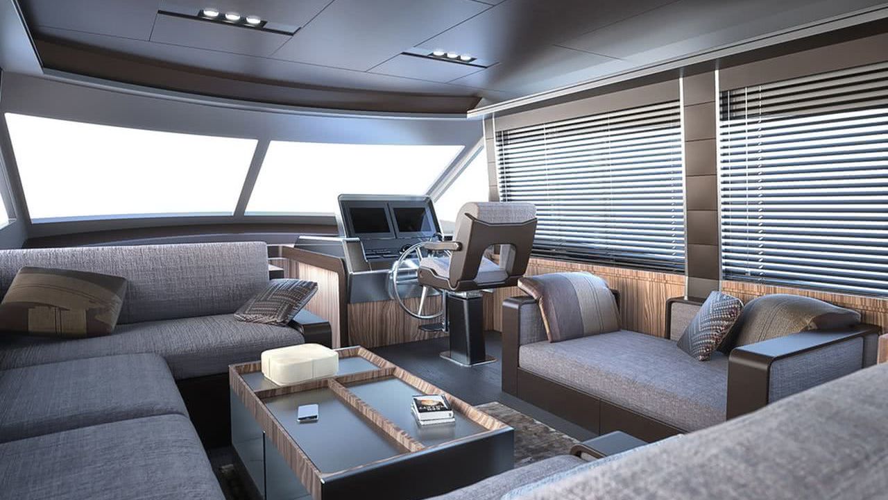 Greenline 65 Hybrid Yacht Interior