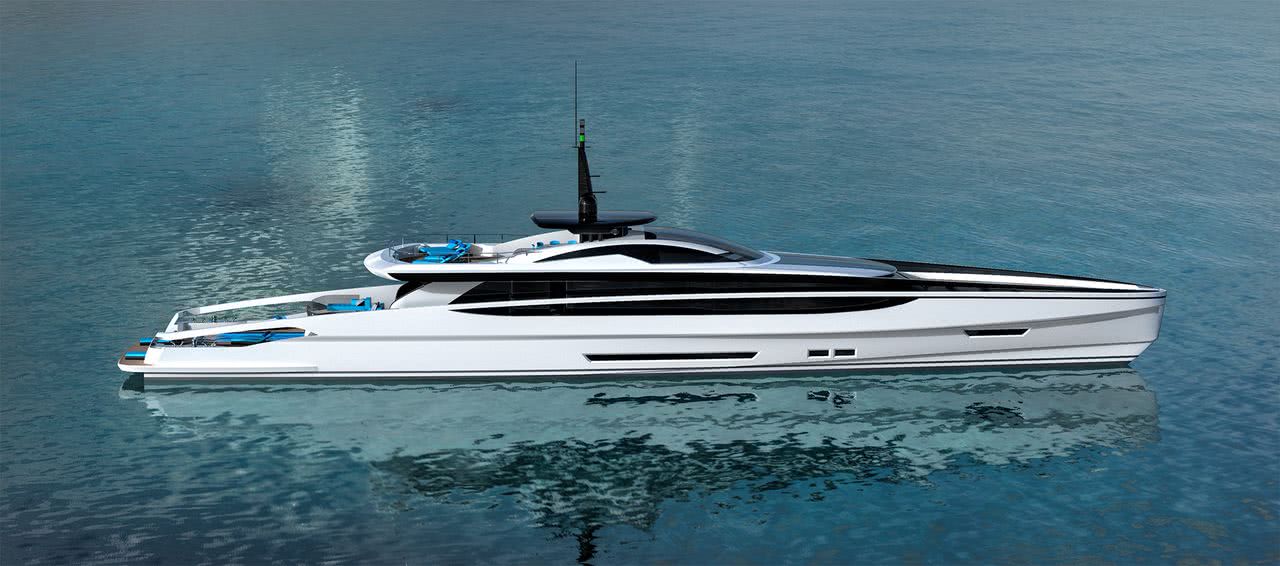 XL 300 Fast Motor Yacht Fedrico Fiorentino Yacht Design