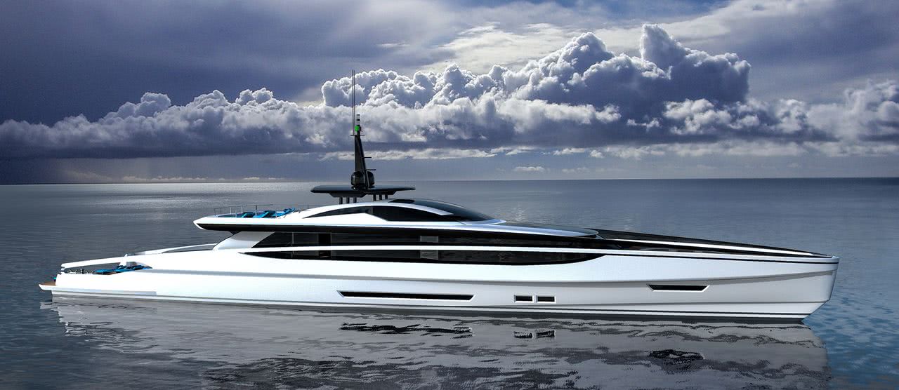 XL 300 Fast Motor Yacht Fedrico Fiorentino Yacht Design