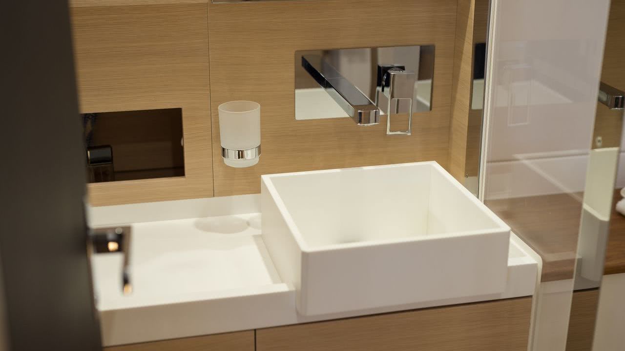 Amel 50 Interior Sailing Yacht