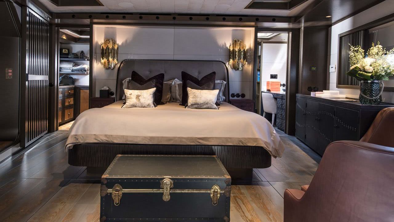 Sailing Yacht Pink Gin VI Interior Baltic Yachts Owner Cabin