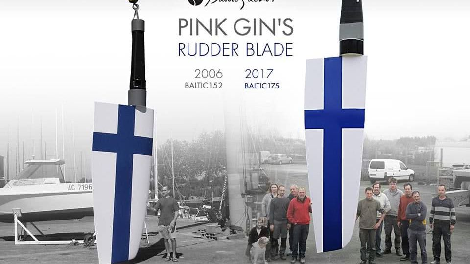 Sailing Yacht Pink Gin VI Baltic Yachts Rudder Blades