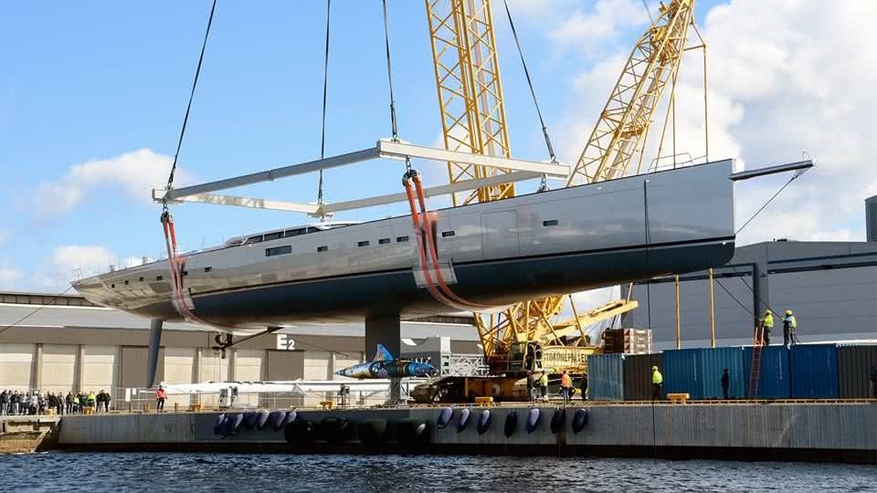 Sailing Yacht Pink Gin VI Baltic Yachts Keel Artwork