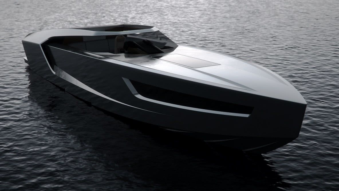 Flying Flipper GT 42 Red Yacht Design