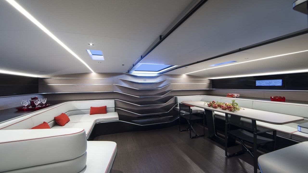 Wally Sailing Yacht Tango Interior Pininfarina
