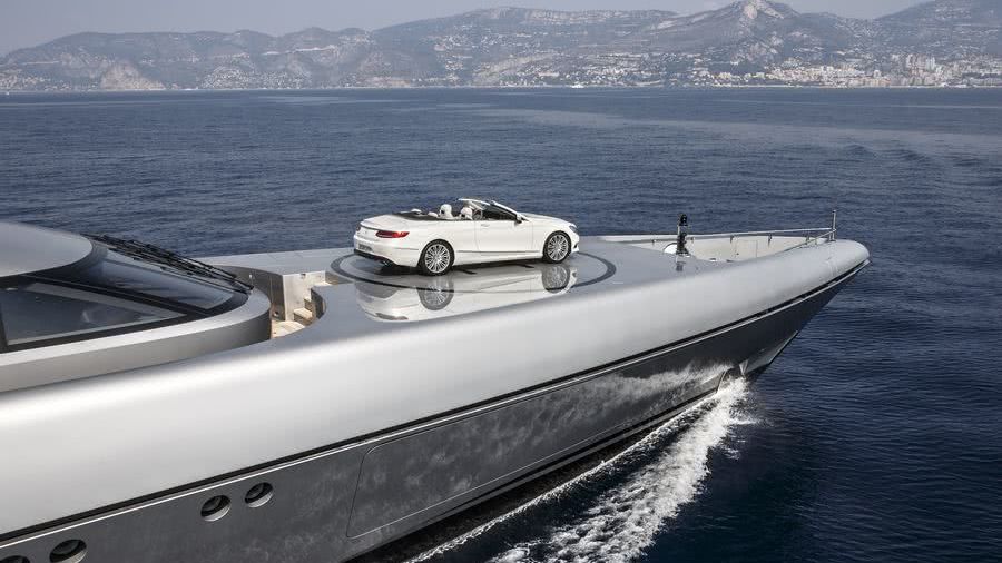 Motor Yacht Silver Fast Mercedes-Benz S-Class Cabriolet