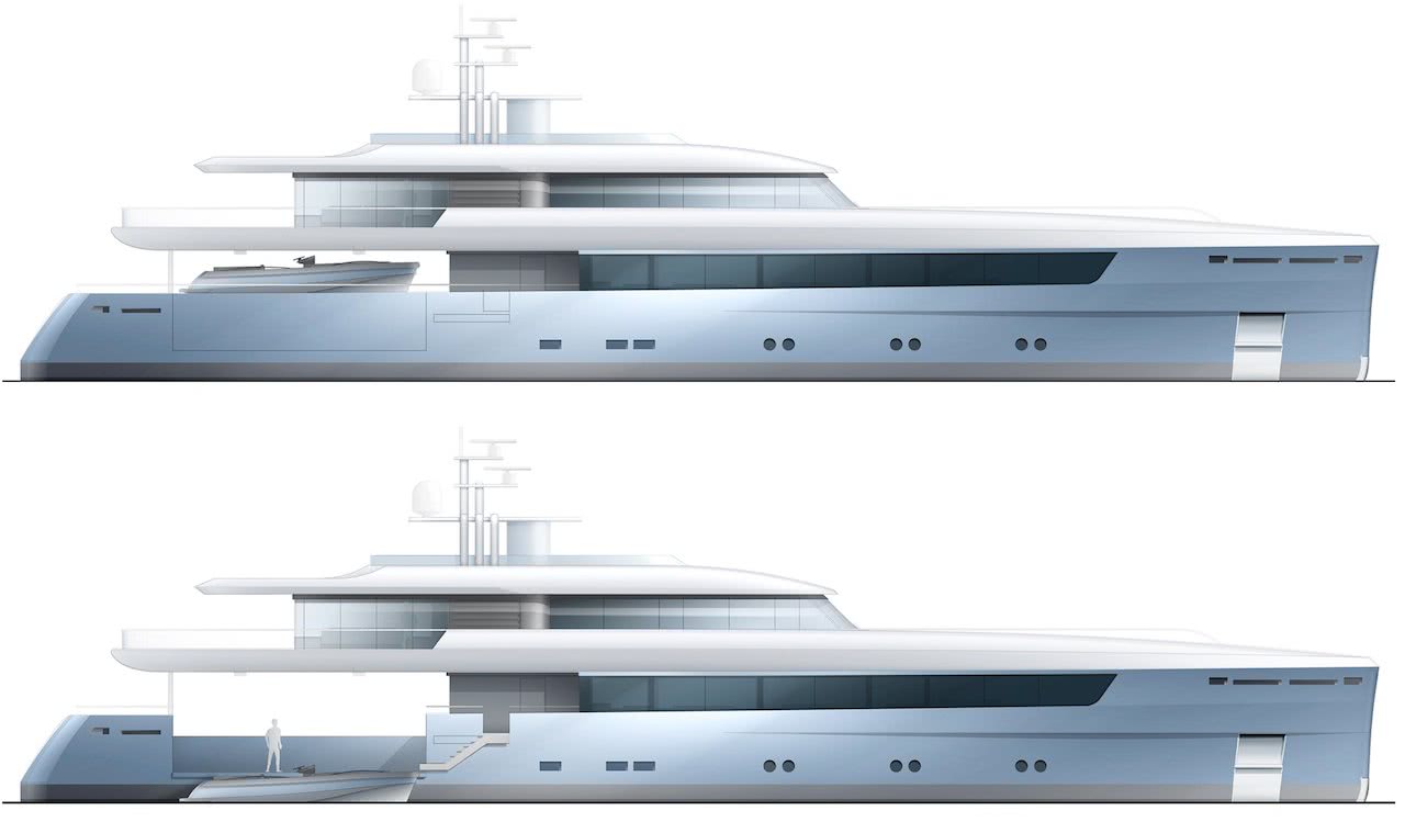 45m Crossover Yacht Vitruvius Yacht
