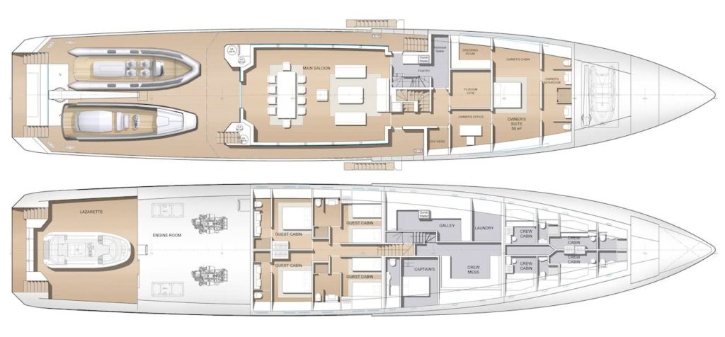 Expedition Yacht Concept by Vitruvius Yachts | 50m Ice-Class