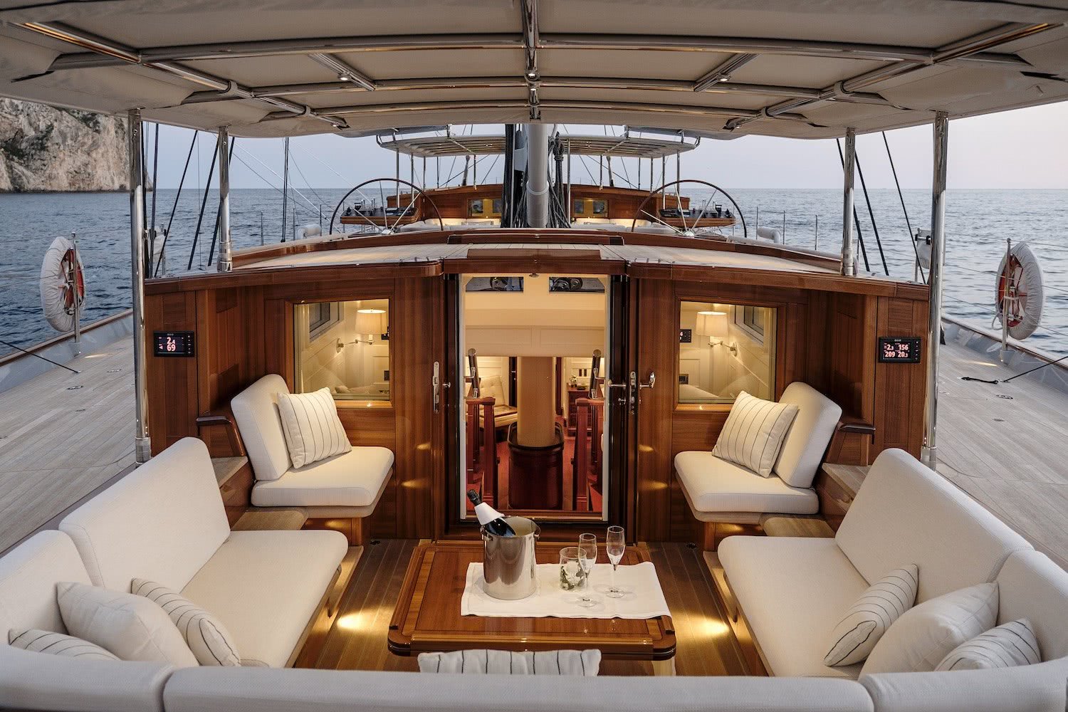 sailing yacht a interior video