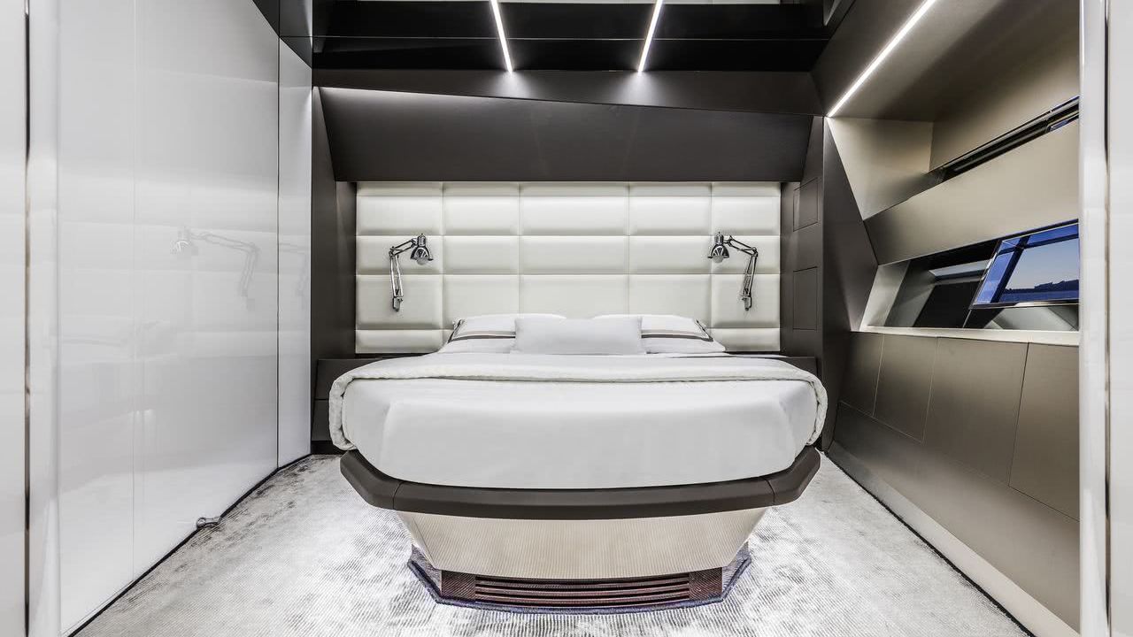 Panta Rei III Motor Yacht Arcadia Sherpa Interior