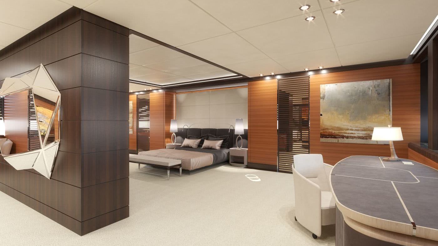 Rosetti Superyachts 85m Motor Yacht InteriorDesign