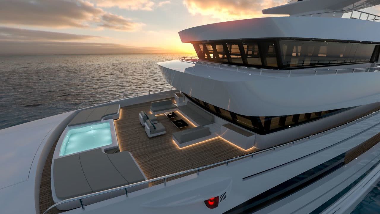 Rosetti Superyachts 85m Motor Yacht Design