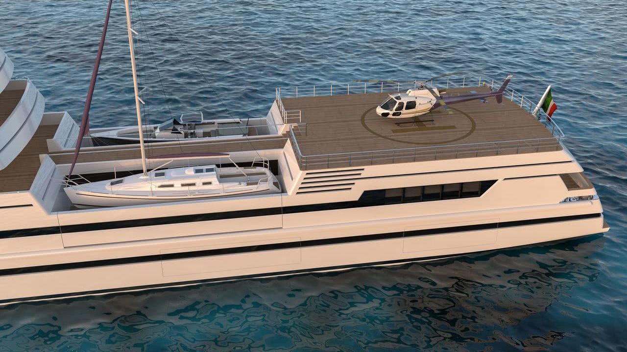 Rosetti Superyachts 85m Motor Yacht Design