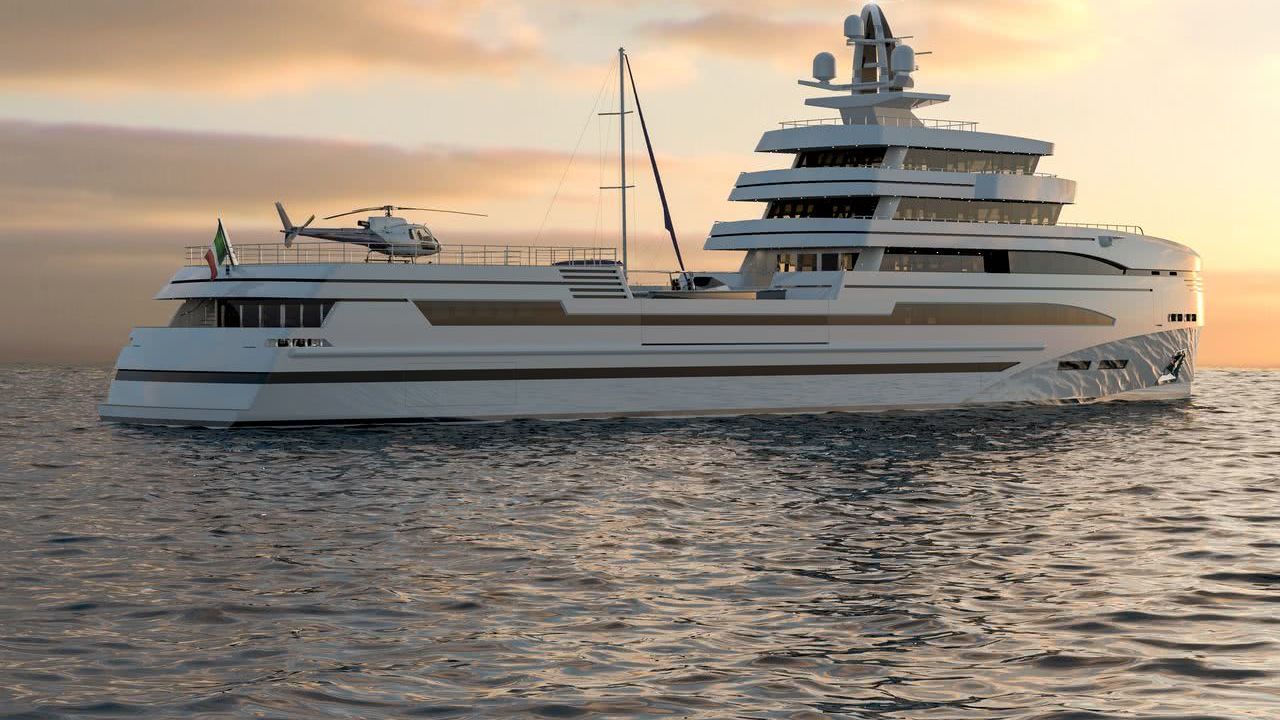 Rosetti Superyachts 85m Motor Yacht Design