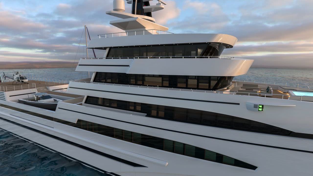 Rosetti Superyachts 85m Motor Yacht Design