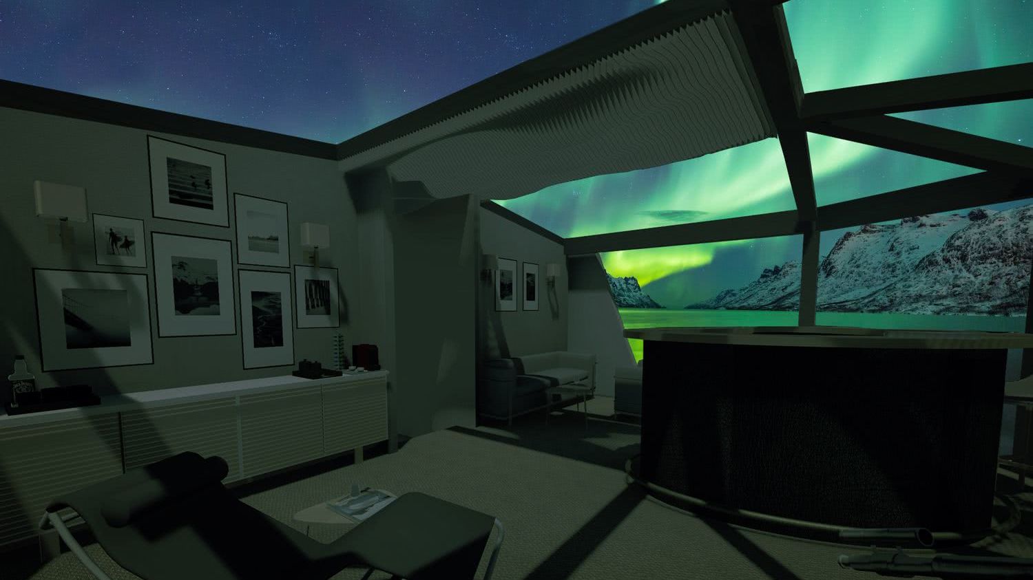 Cape Hawk 690 Motor Yacht Interior