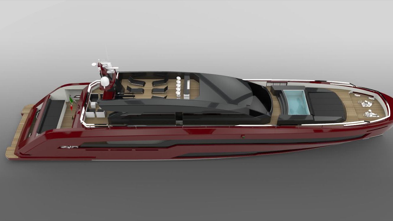 Red Lion Motor Yacht Yankee Delta Studio