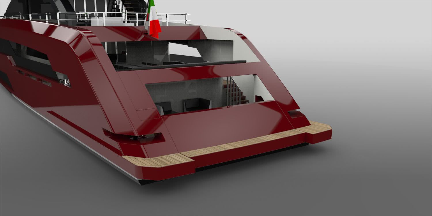 Red Lion Motor Yacht Yankee Delta Studio