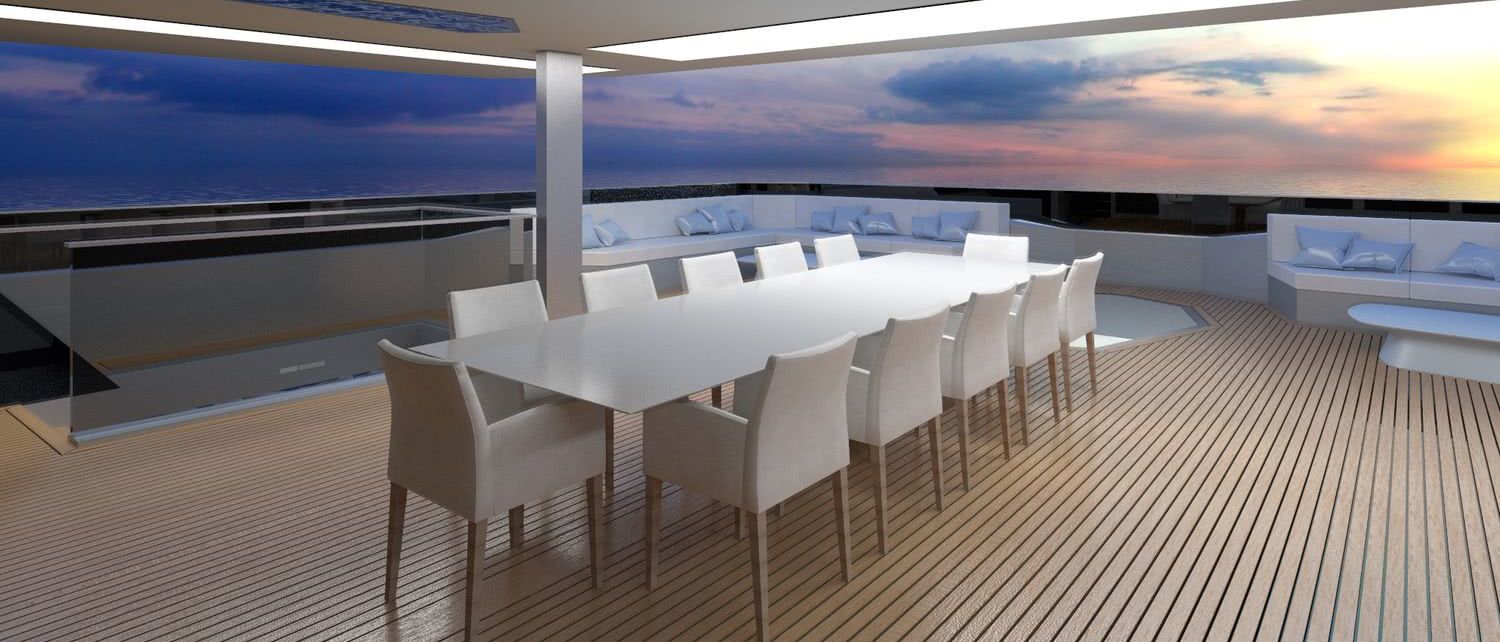 Motor Yacht Sunset Alejandro Crespo Yacht Design
