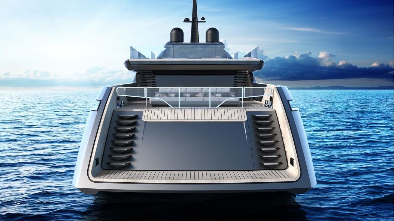SAETTA Tankoa S533 Motor Yacht Design