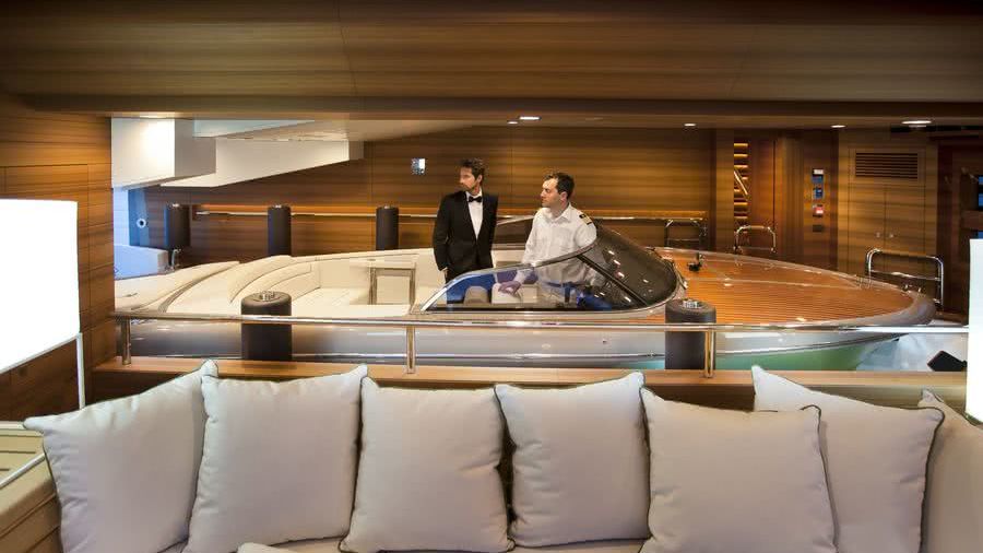 Floating Tender Garage J'ade Yacht