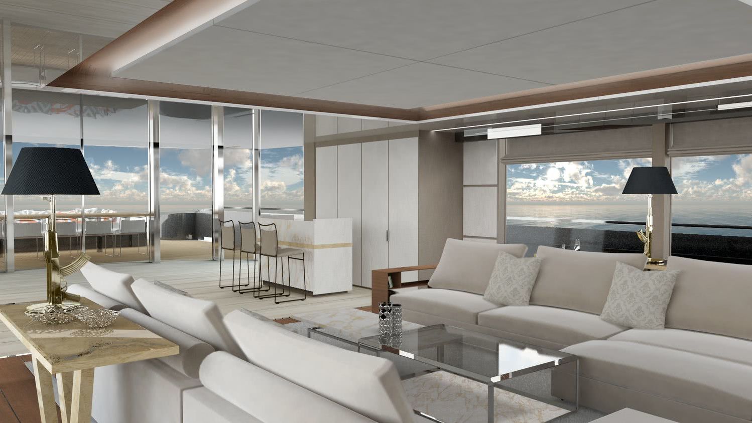 Apeiron Yacht Ridman Studio Interior Design
