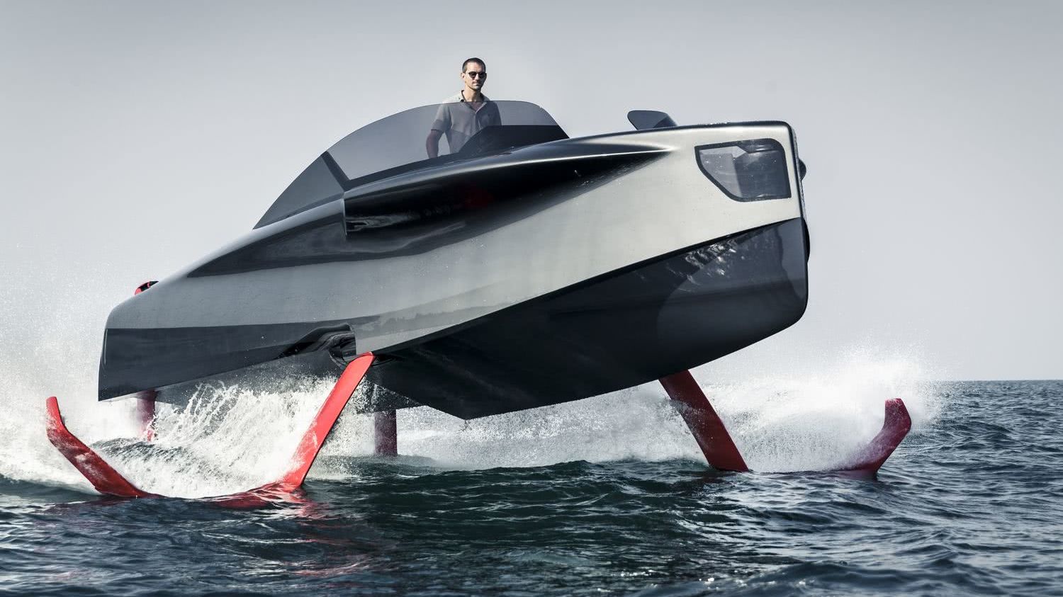 Foiler Foiling Boat