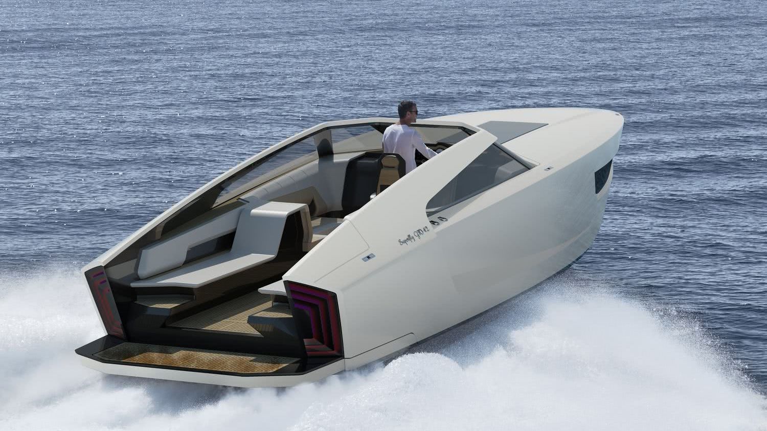 Superfly GTO 42 Motor Yacht Red Yacht Design