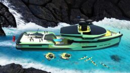65m Motor Yacht Explorer Helipad Dennis Ingemansson Design