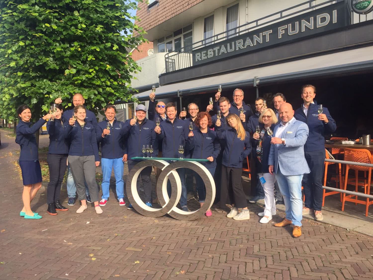 Moonen Yachts breakfast