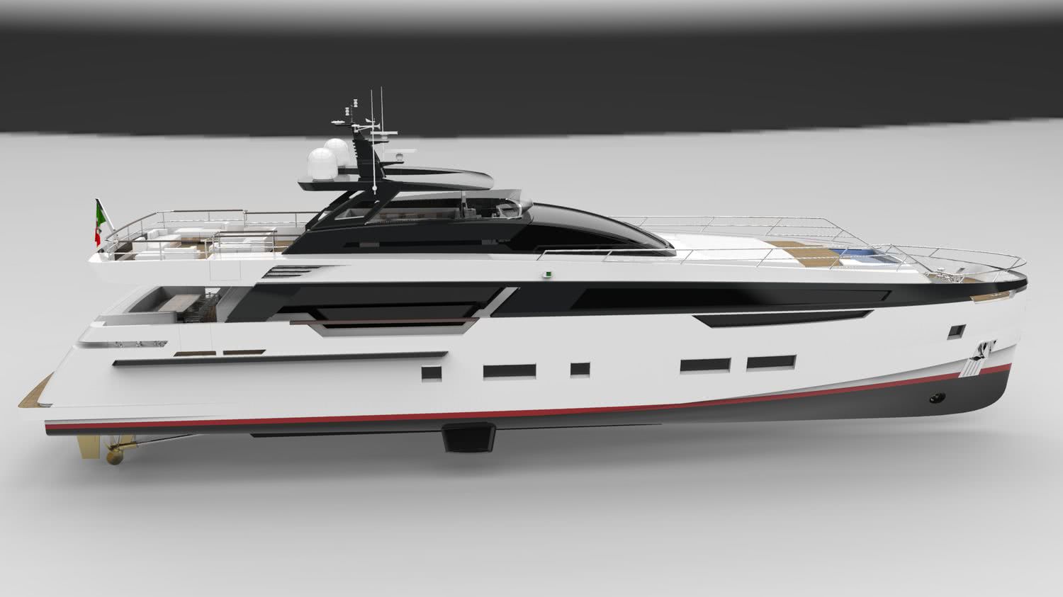 Motor Yacht Design CENTOTTO Yankee Delta Studio