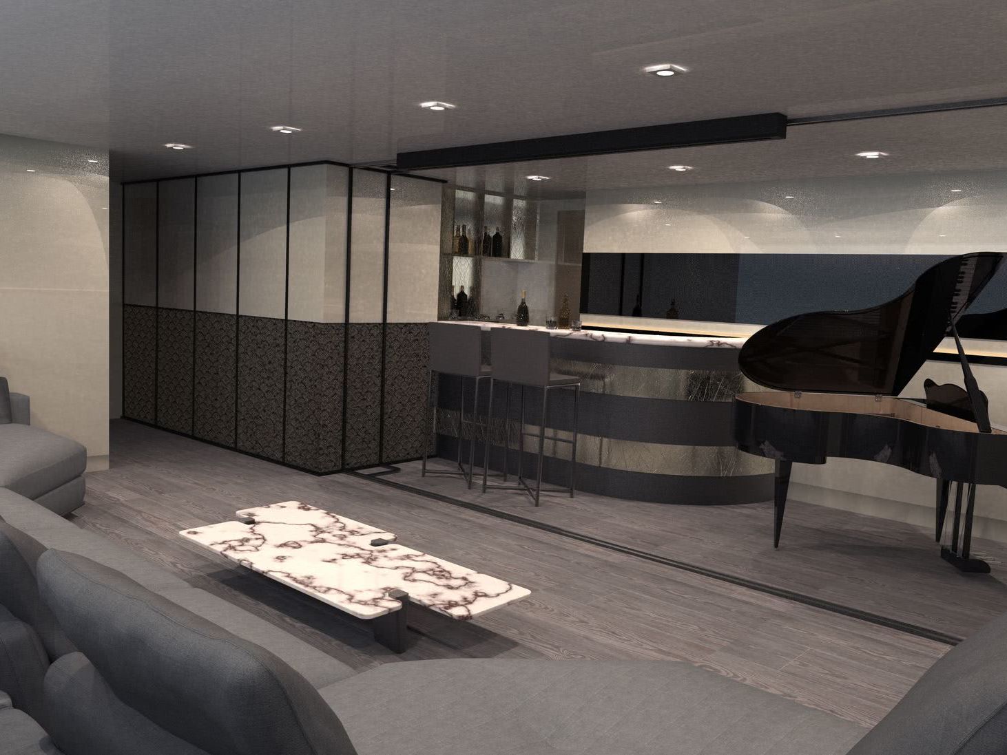 Galana Nicolo Piredda Yacht Design Interior